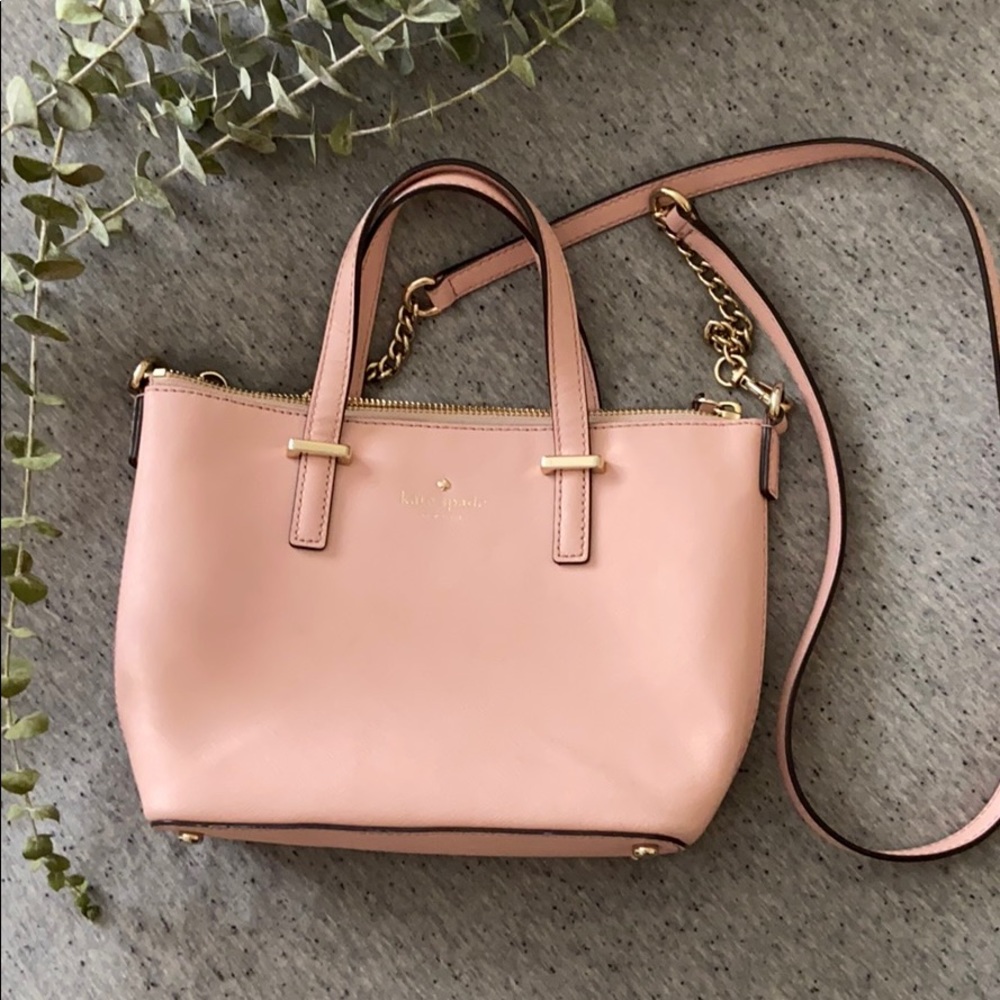 Baby pink Kate Spade Small Crossbody Purse